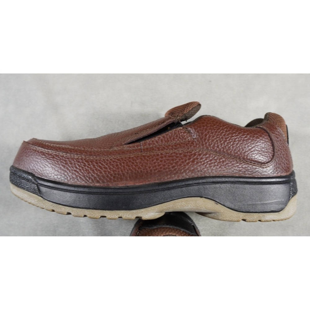 NEW Florsheim Mens Work Slip On Shoe Leather Lucky 12D Composite Toe Oil Resist